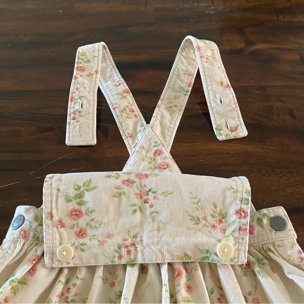 Ralph Lauren Floral Corduroy Dress - Picture 6 of 11